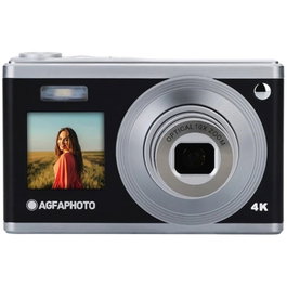 AgfaPhoto Cámara Digital Realishot DC9200 DC9200BK - 24 MP - Video 4K - Compacta - Negra